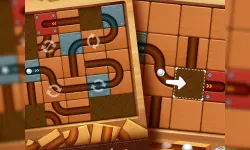 Roll the Ball: Sliding Block Rolling Puzzle image