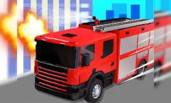 image bg Fire Truck Rescue Driving