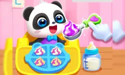 Baby Panda Boy Caring image