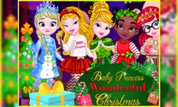 Baby Princesses Christmas: Dress Up Game image