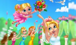 Flower Girl Wedding Day image