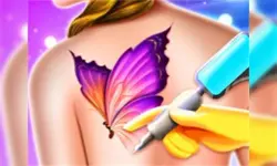 Funny Tattoo Shop Game image