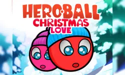 Red Ball Christmas love image