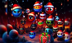Christmas Rush : Red and Friend Balls image