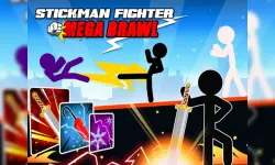 Stickman Fighter : Mega Brawl image