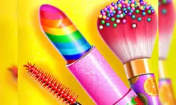 Candy Makeup And Fashion Girl image