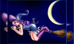 Anime Halloween Jigsaw Puzzle image