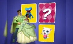 The Princess and the Frog Memory Card Match image