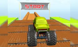 Monster truck stunts mega ramps image