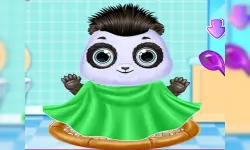 Panda Baby Dress up image