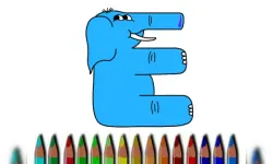 Letters Coloring Book image
