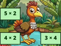 image bg Multiplication: Bird Image Uncover