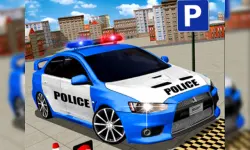 Modern Police Car Parking 3D image