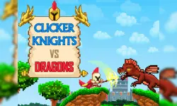 Clicker Knights Vs dragons image