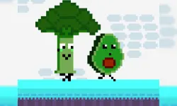 Cat Chef vs Fruits - 2 Player image