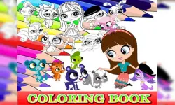 Coloring Book for Littlest Pet Shop image