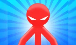 Red Stickman vs Monster School image