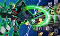 Dino Robot Fighting War image