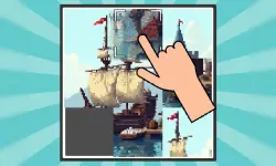 Pixel Slide Puzzle image