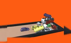 Match auto 2048 game 3d image