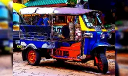 Tuk Tuk Tricycle Puzzle image