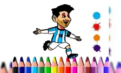 BTS Messi Coloring Book image