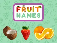 image bg Fruit Names