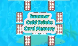 Summer Cold Drinks Card Memory image