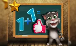 Talking Tom Math Test image