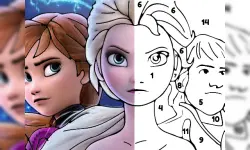 Color By Number With Frozen II image