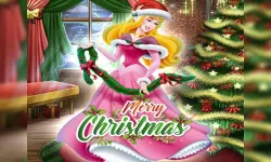 Princess Aurora Christmas Sweater Dress Up image