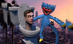 Huggy Wuggy Fight Skibidi Toilet image