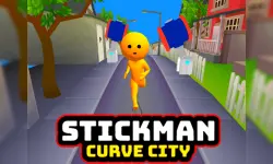 Stickman Curve City image