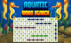 Aquatic Word Search image