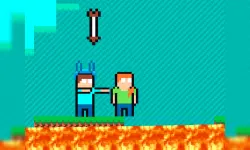 Pixel Battle Upward image