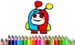 BTS OddBods Coloring Book image