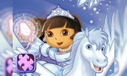 Dora Winter Holiday Puzzles image