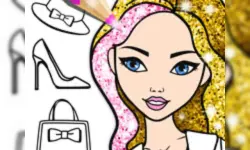 Fashion Coloring Glitter image