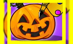 Color Objects Halloween image