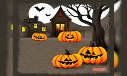Haunted Halloween Hidden Object image