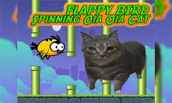 Flappy Bird Spinning oia oia Cat image