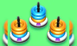 Hoop Stack Sort Puzzle Game image