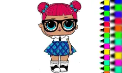 Easy Kids Coloring LOL image