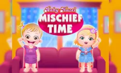 Baby Hazel Mischief Time image