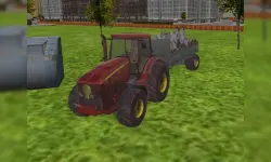 3D city tractor garbage sim image
