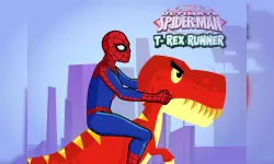 Spiderman T-Rex Runner image