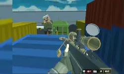 Shooting Blocky Combat Swat GunGame Survival image