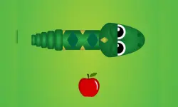 Snake Eats Apple image