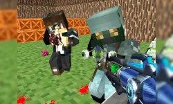 Blocky Gun Paintball image